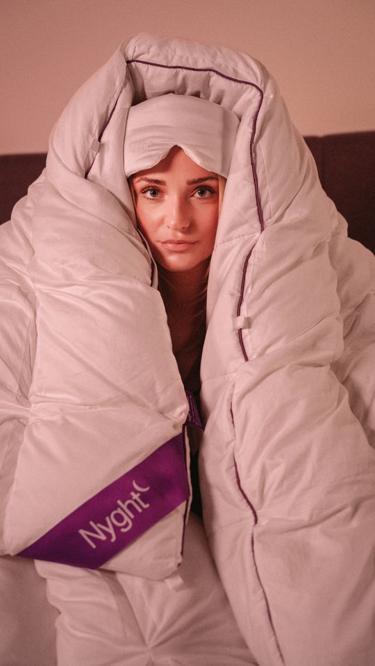 Nyght duvet portrait
